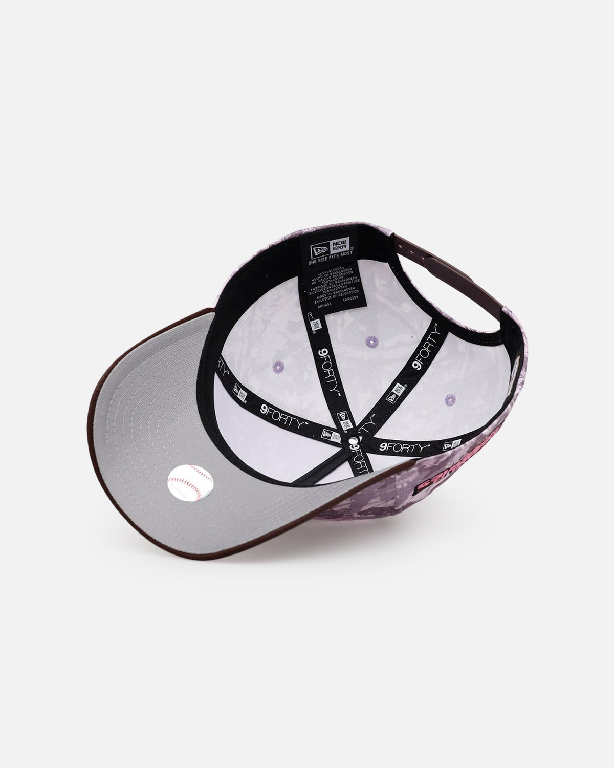 New Era Houston Astros 'Pink Tree Camo' 9FORTY A-Frame Snapback Pink - image 6