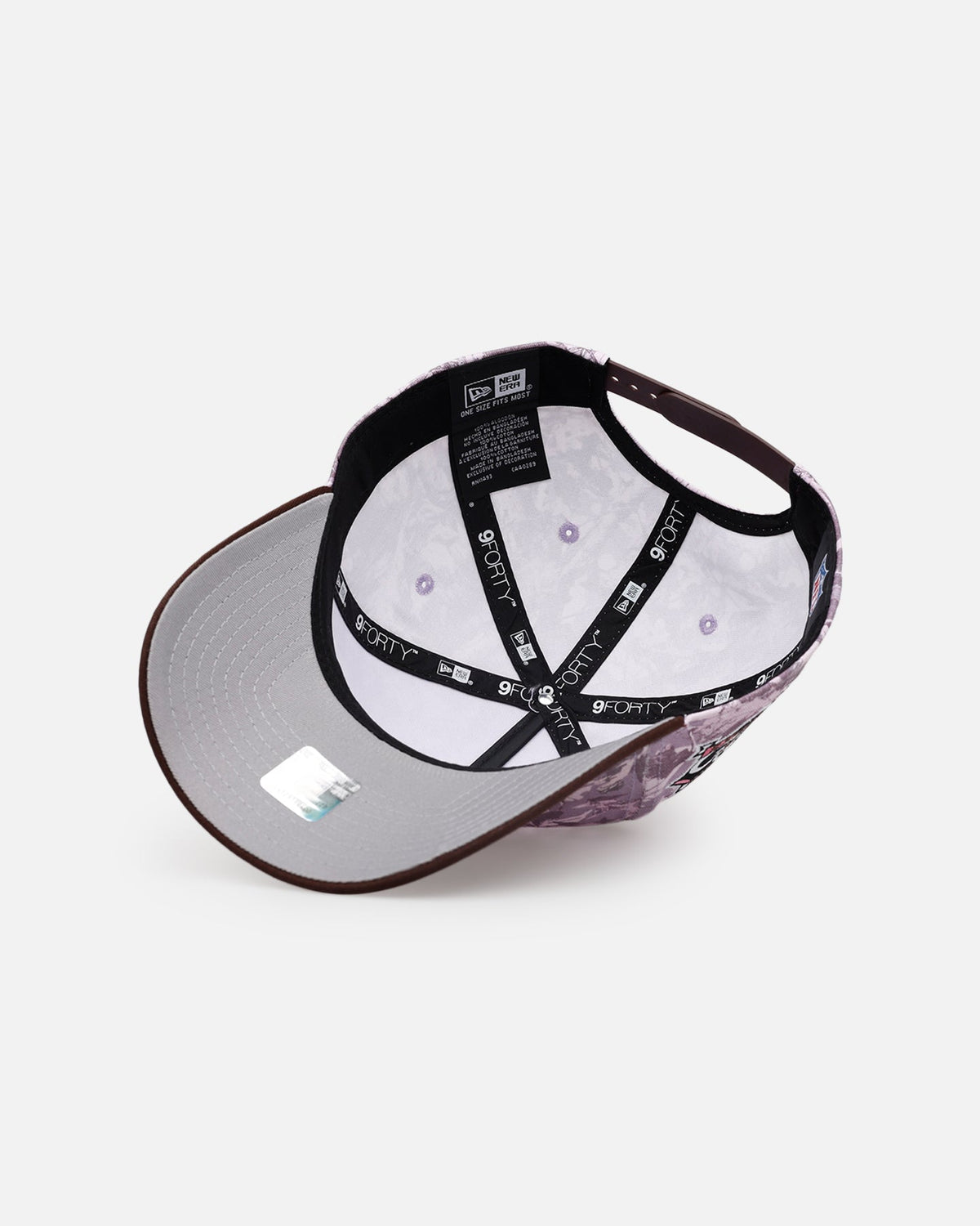 New Era Detroit Lions 'Pink Tree Camo' 9FORTY A-Frame Snapback Pink - image 6