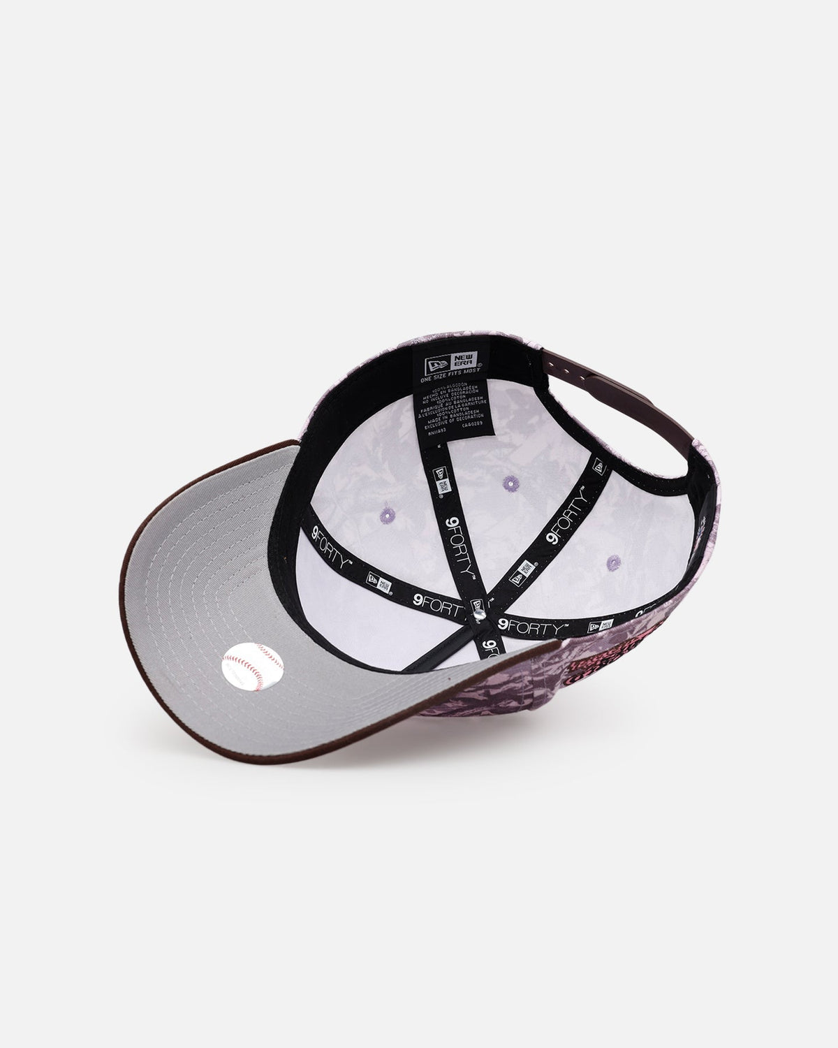 New Era Detroit Tigers 'Pink Tree Camo' 9FORTY A-Frame Snapback Pink - image 6