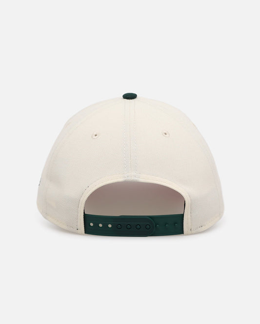 New Era Boston Red Sox 'Pink Satin Hearts Green' 9FORTY A-Frame Snapback Chrome/Dark Green