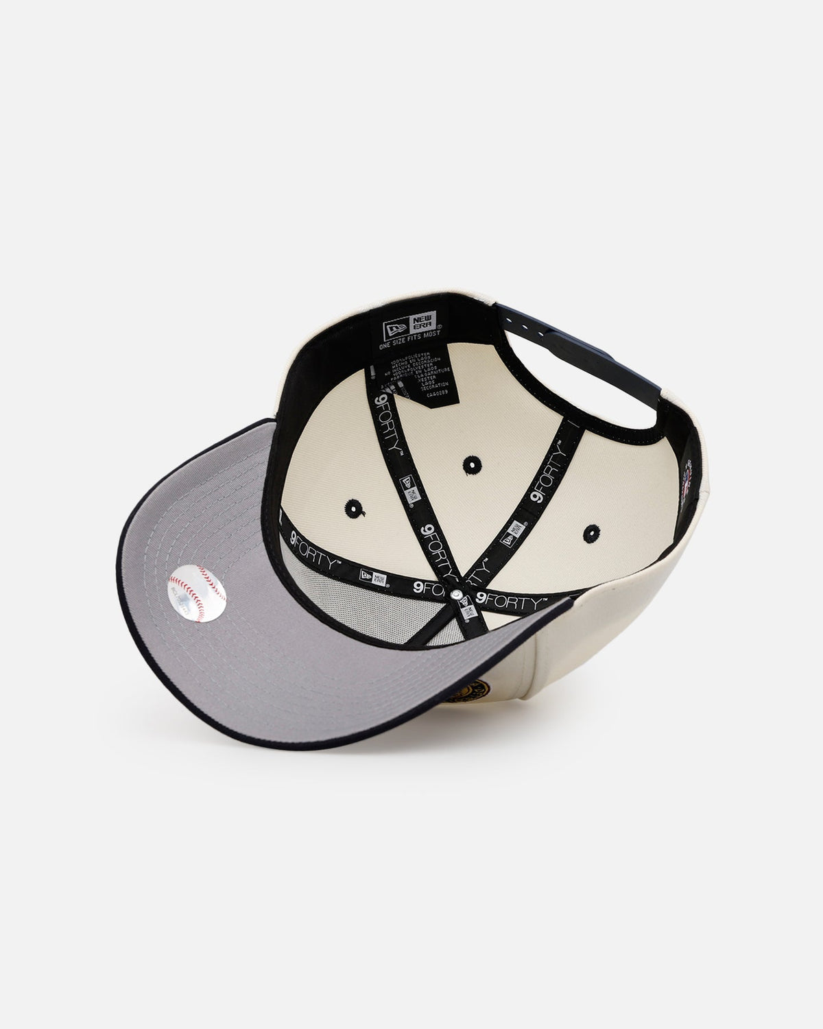 New Era Detroit Tigers 'World Series Logo' 9FORTY A-Frame Snapback Chrome - image 6