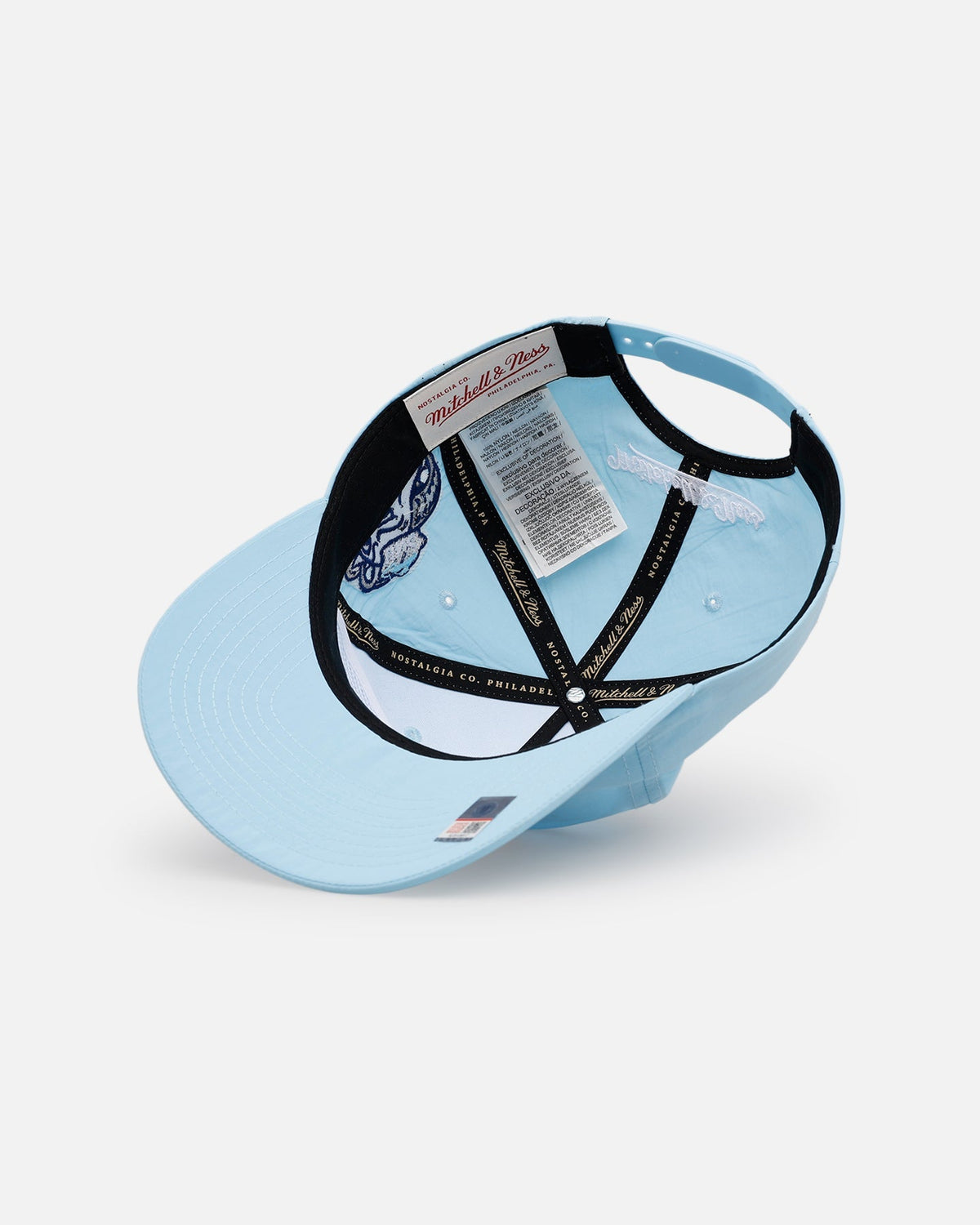 Mitchell & Ness University Of North Carolina Tar Heels 'Poolside' Deadstock Snapback Official Team Color - image 6