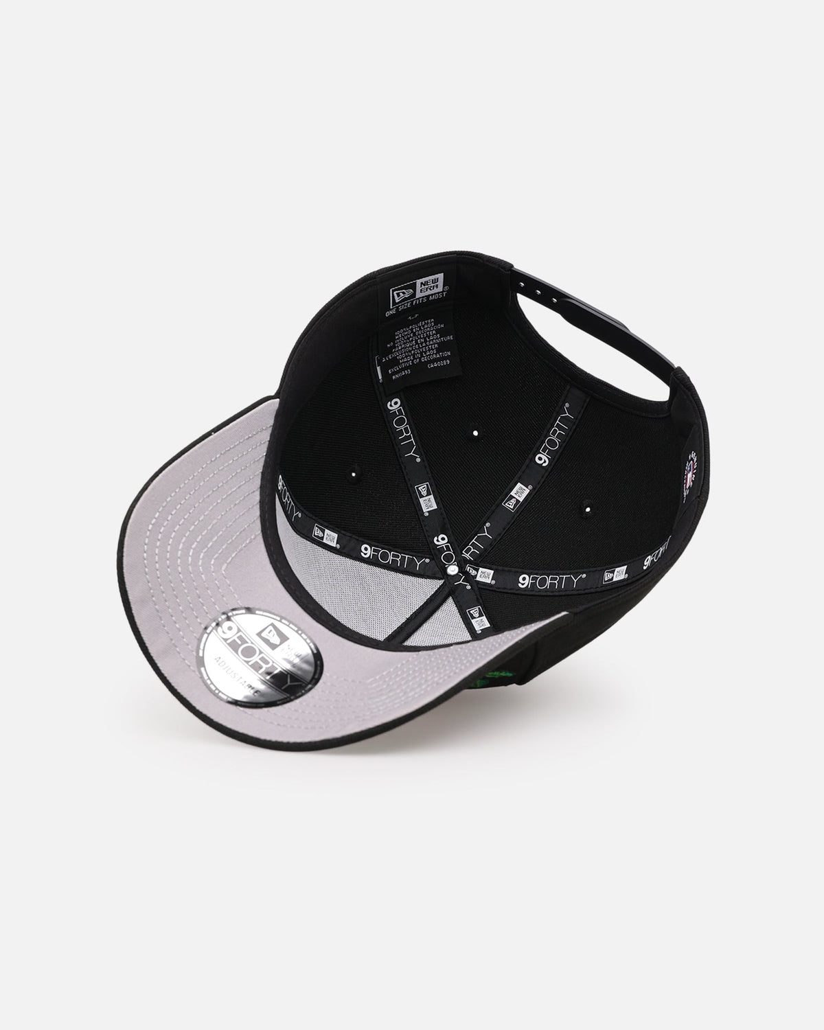 New Era Atlanta Braves 'Garden' 9FORTY A-Frame Snapback Black - image 6