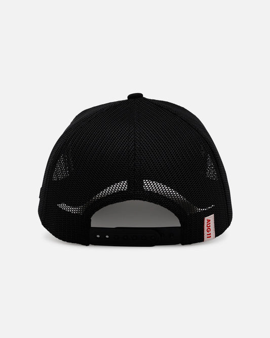 Aug11 Art Trucker Snapback Black