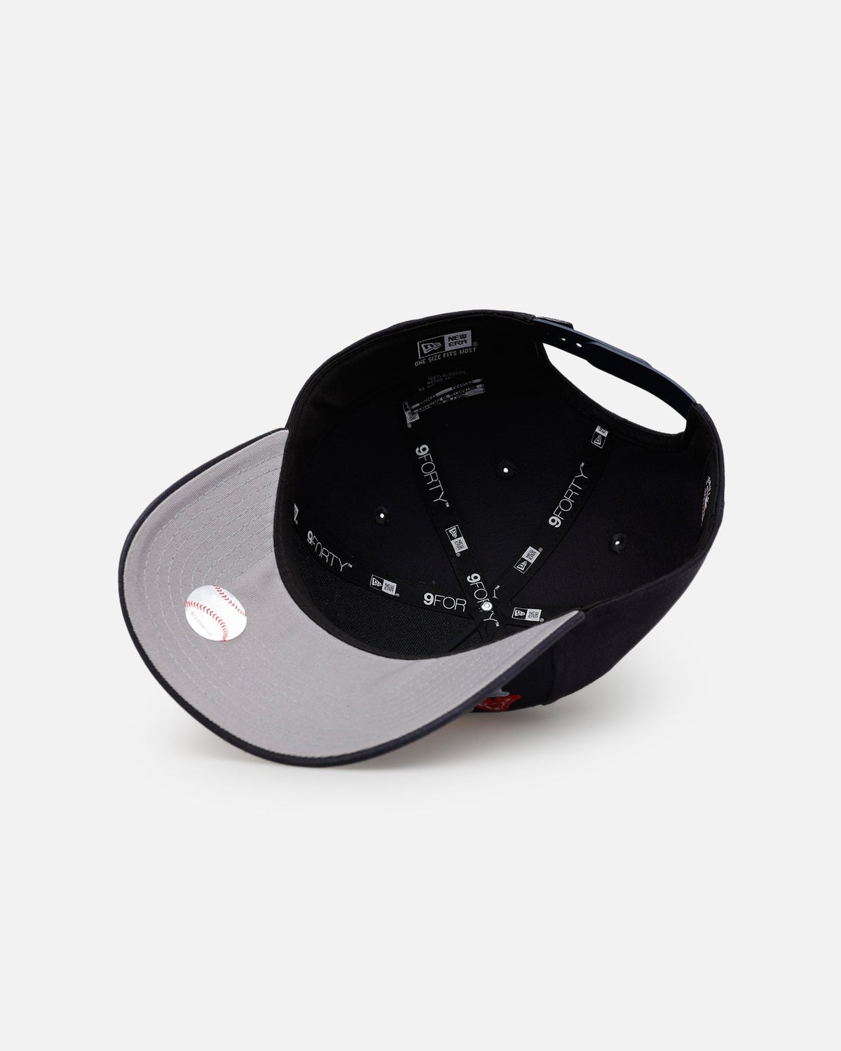 New Era Atlanta Braves 'Fabric Shop' 9FORTY A-Frame Snapback Navy - image 6