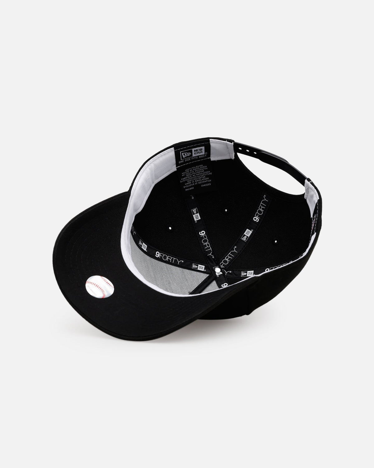 New Era Los Angeles Angels 'Easy Black' 9FORTY A-Frame Snapback Black/Black