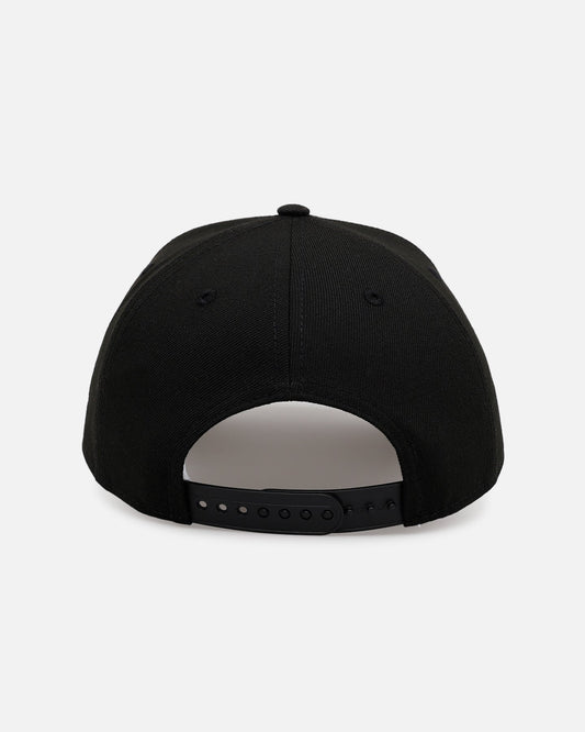 New Era Atlanta Braves 'Easy Black' 9FORTY A-Frame Snapback Black/Black - image 2