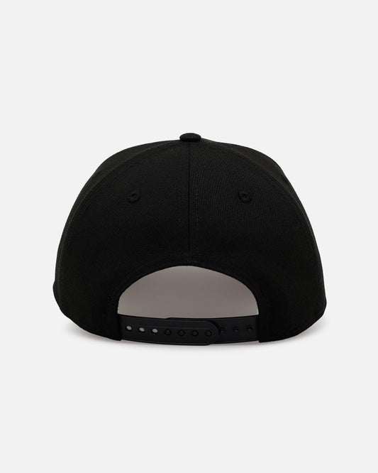 New Era Los Angeles Lakers 'Easy Black' 9FORTY A-Frame Snapback Black/Black - image 2