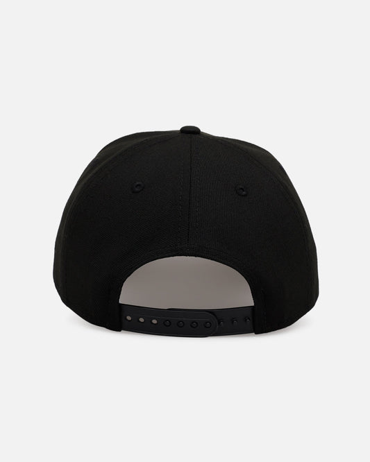 New Era Texas Rangers 'Easy Black' 9FORTY A-Frame Snapback Black/Black