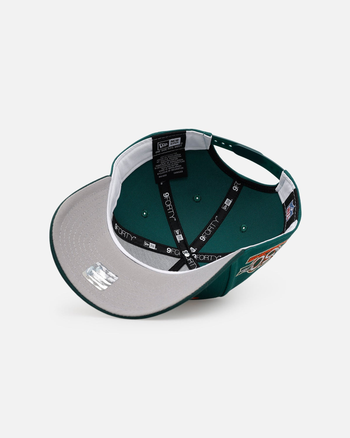 New Era Atlanta Falcons 'Citrus 2.0' 9FORTY A-Frame Snapback Dark Green/Orange