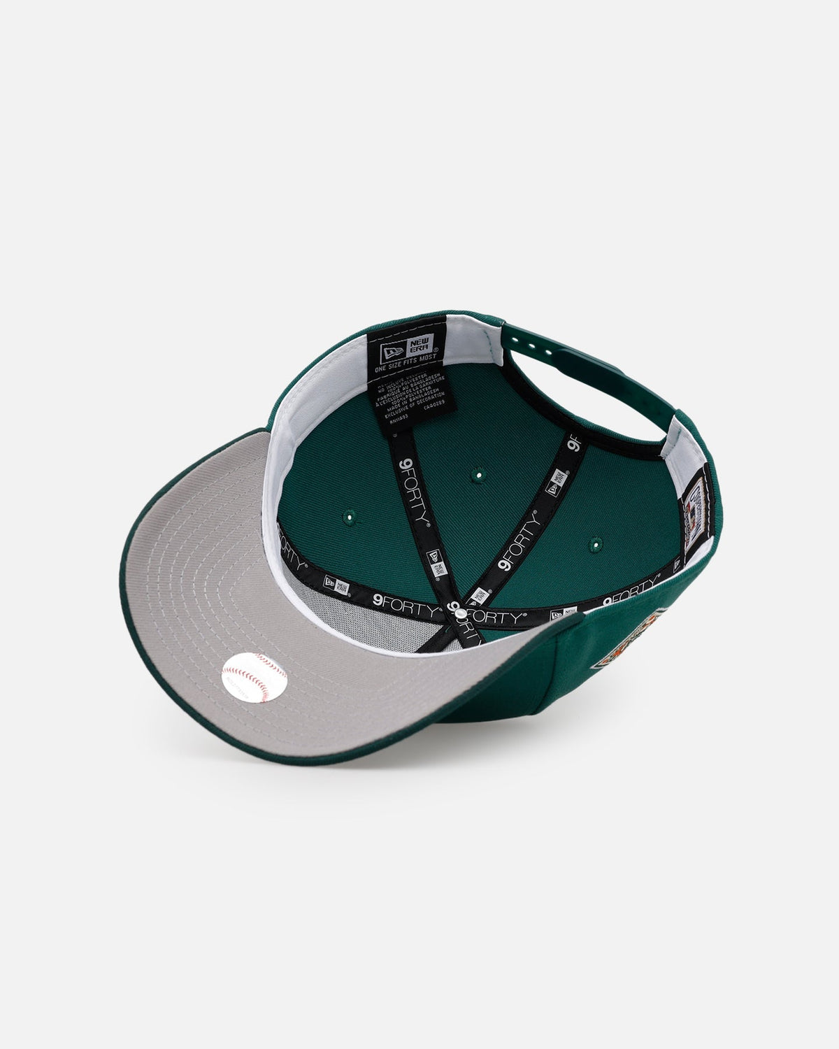 New Era Boston Red Sox 'Citrus 2.0' 9FORTY A-Frame Snapback Dark Green/Orange