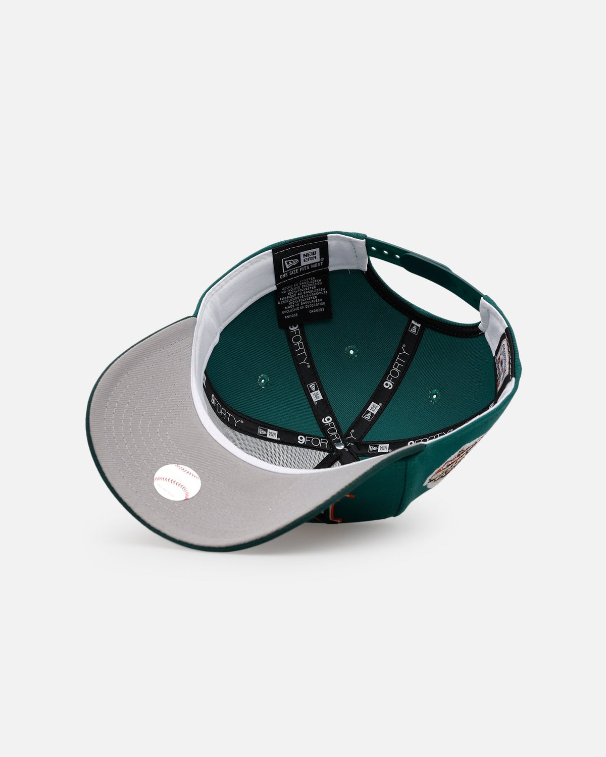 New Era Florida Marlins 'Citrus 2.0' 9FORTY A-Frame Snapback Dark Green/Orange - image 6