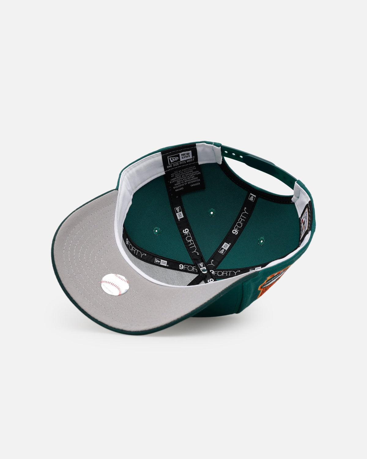 New Era Houston Astros 'Citrus 2.0' 9FORTY A-Frame Snapback Dark Green/Orange - image 6
