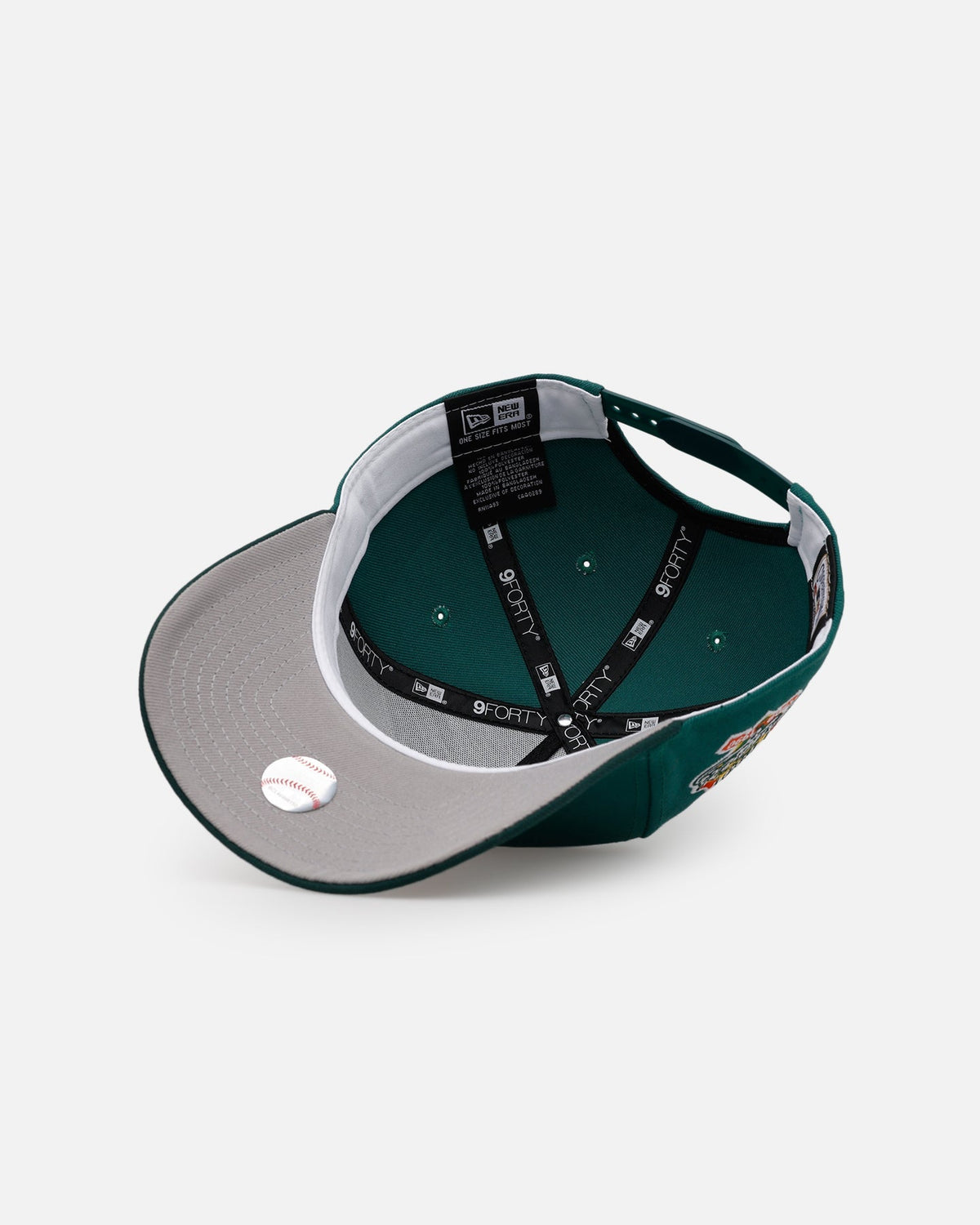 New Era Los Angeles Dodgers 'Citrus 2.0' 9FORTY A-Frame Snapback Dark Green/Orange