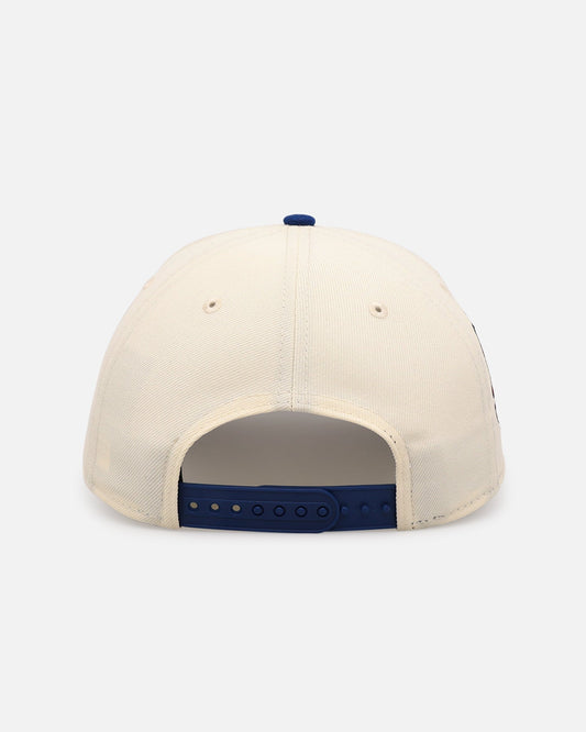 New Era Edmonton Oilers 'Team Color Visor' 9FORTY A-Frame Snapback Chrome/Official Team Color - image 2