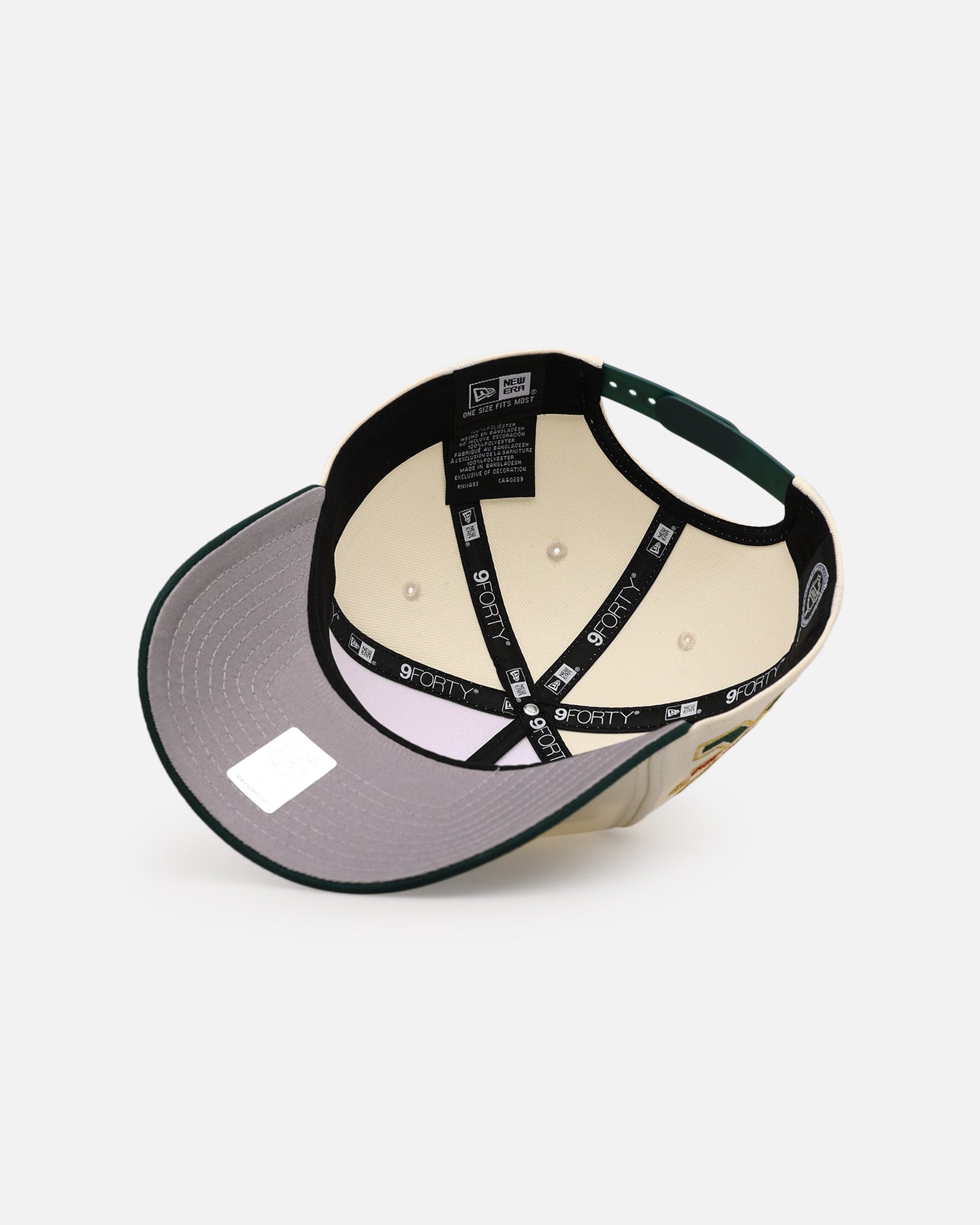 New Era Minnesota Wild 'Team Color Visor' 9FORTY A-Frame Snapback Chrome/Official Team Color