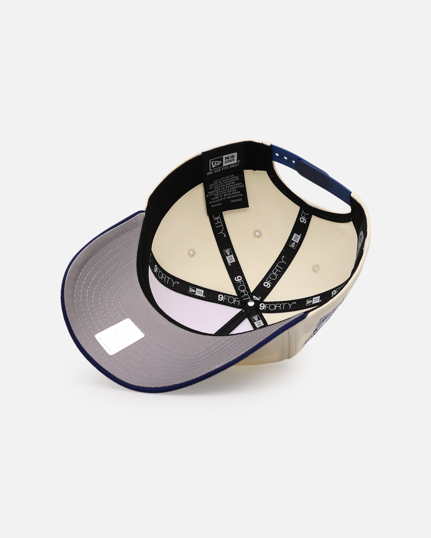 New Era Tampa Bay Lightning 'Team Color Visor' 9FORTY A-Frame Snapback Chrome/Official Team Color