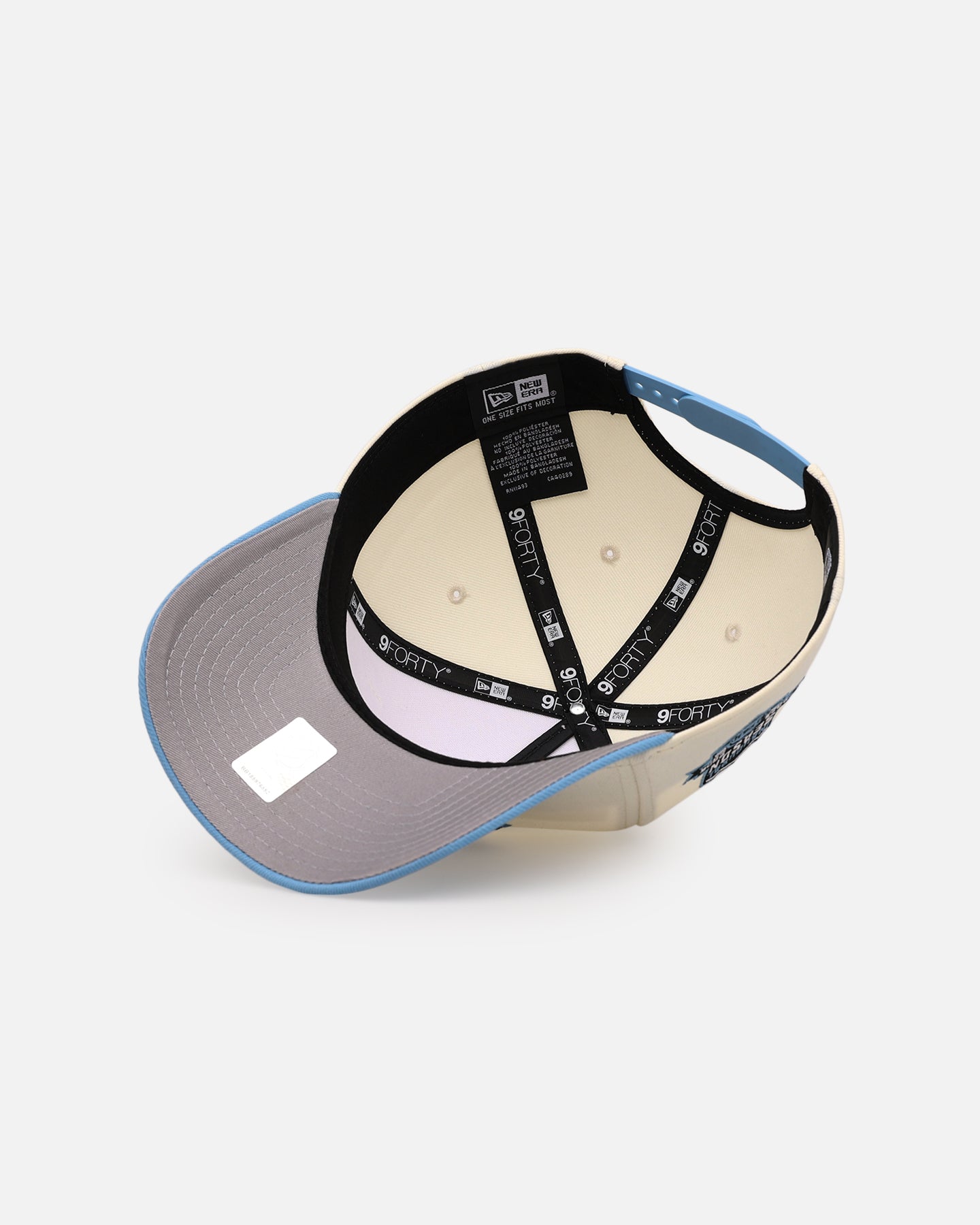 New Era Utah Mammoth 'Team Color Visor' 9FORTY A-Frame Snapback Chrome/Official Team Color