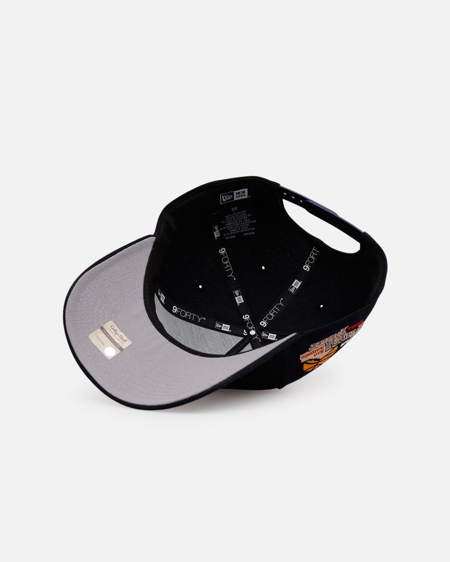 New Era UConn Huskies 'Retro Final Four' 9FORTY A-Frame Snapback Official Team Color