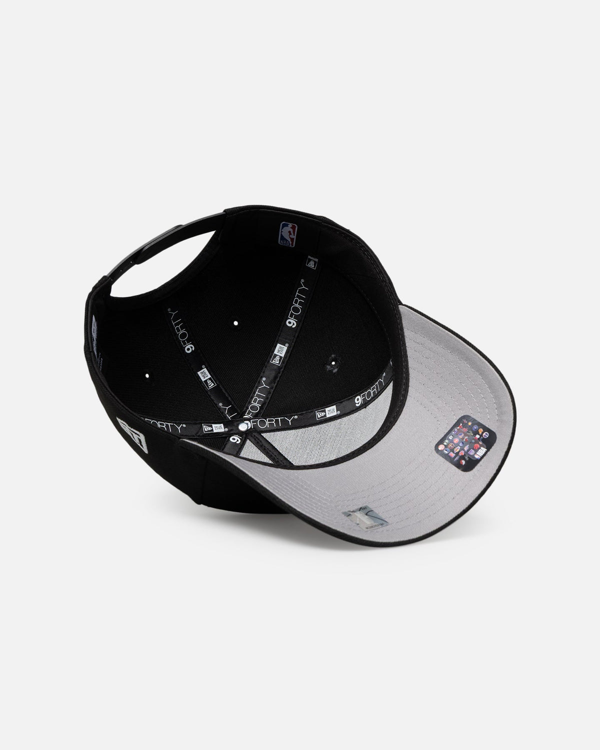 New Era Los Angeles Lakers 'Flame Logo' 9FORTY A-Frame Snapback Black - image 6