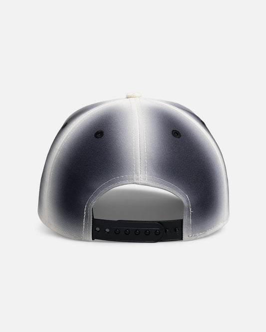 New Era Chicago Bulls 'Gradient Edge Reverse' 9FORTY A-Frame Snapback Black/White
