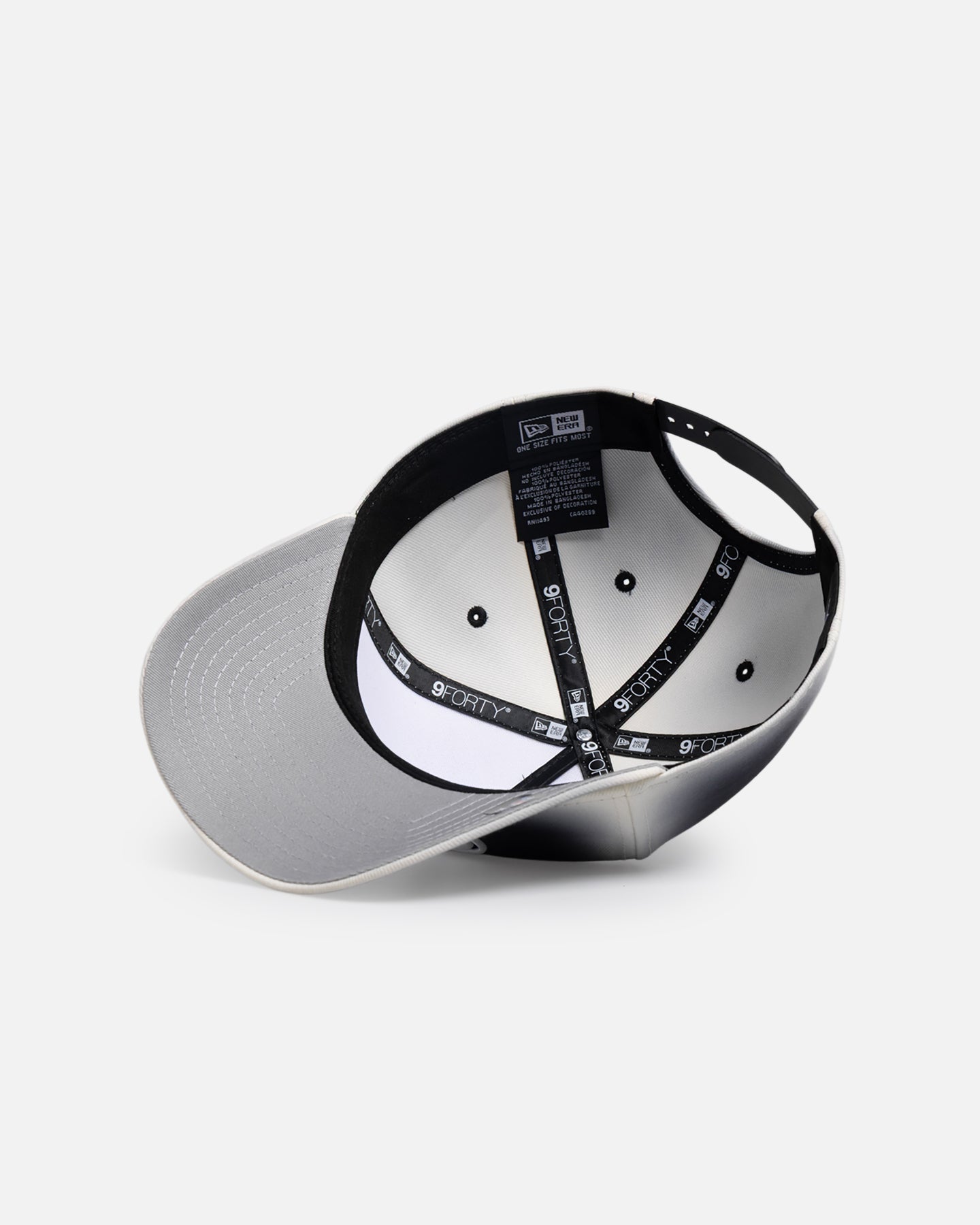 New Era Green Bay Packers 'Gradient Edge Reverse' 9FORTY A-Frame Snapback Black/White