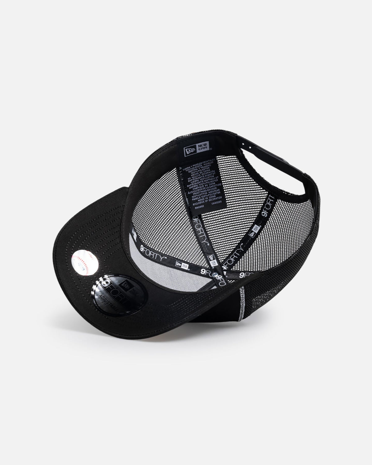 New Era Arizona Diamondbacks 'Rose Visor' 9FORTY A-Frame Trucker Snapback Black/Rose - image 6