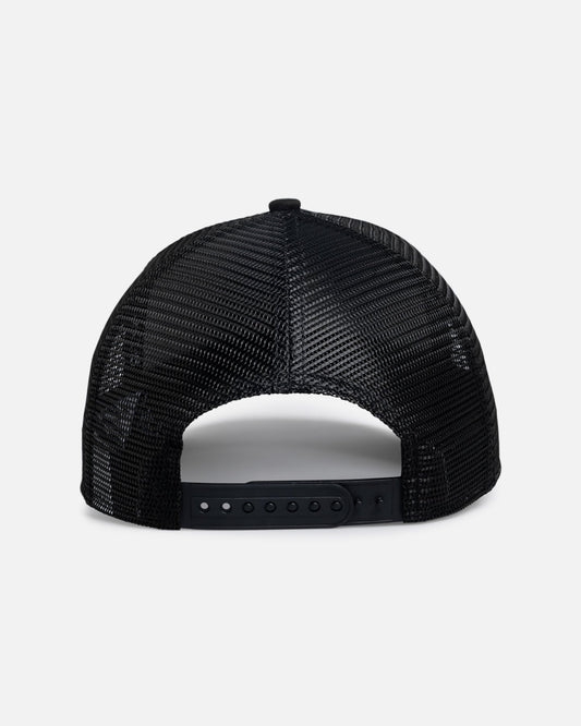 New Era Chicago White Sox 'Rose Visor' 9FORTY A-Frame Trucker Snapback Black/Rose