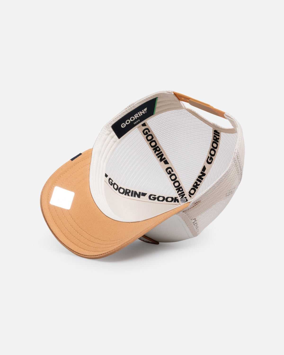 Goorin Bros The Goat Trucker Snapback White/Gold - image 6