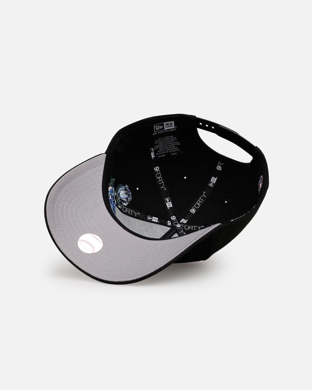 New Era Detroit Tigers 'Blue Rose' 9FORTY A-Frame Snapback Black/Blue - image 6
