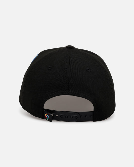 New Era Mexico National Baseball Team 'Blue Rose' 9FORTY A-Frame Snapback Black/Blue - image 2