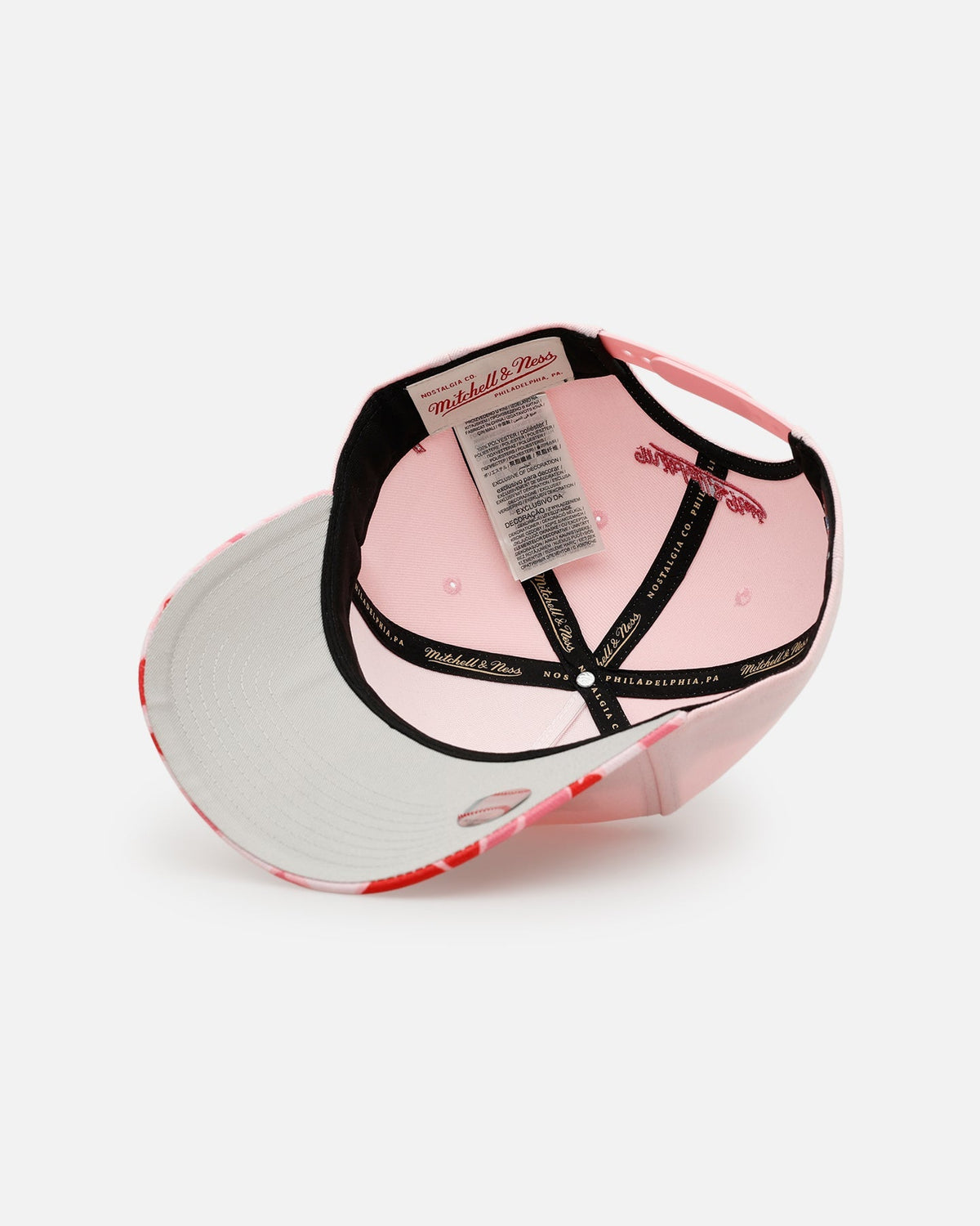 Mitchell & Ness Washington Nationals 'Pink Camo' Pro Pinch Snapback Pink - image 6