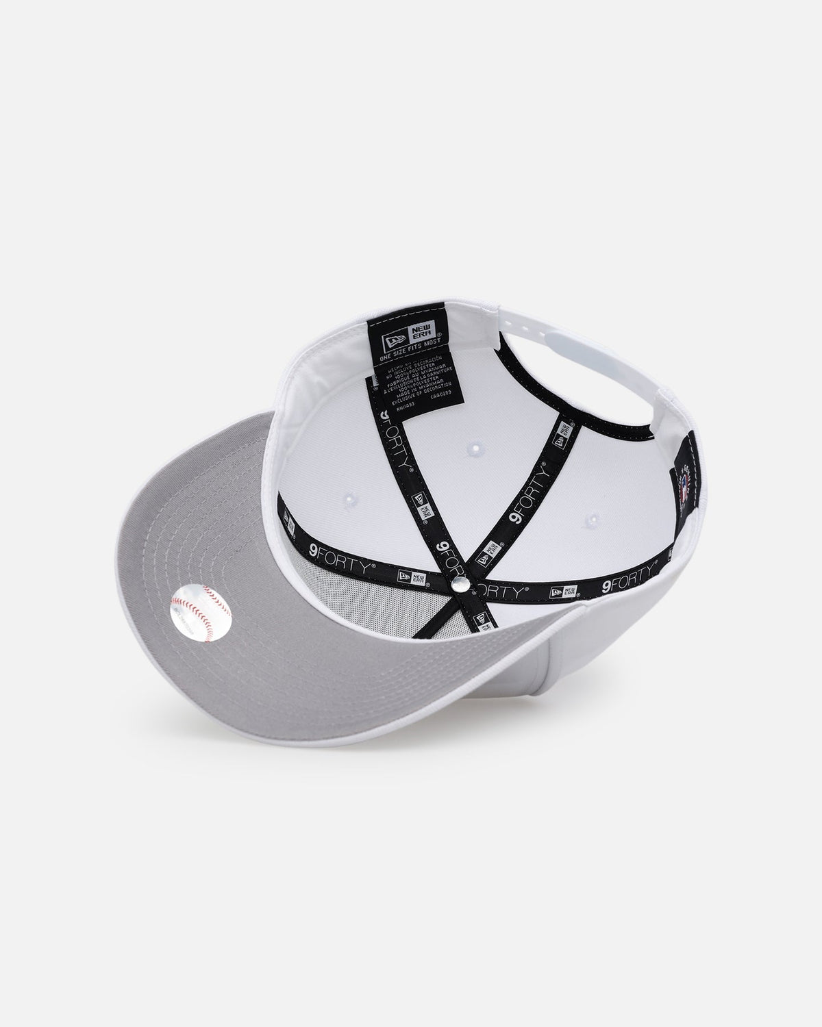New Era Arizona Diamondbacks 'Easy White' 9FORTY A-Frame Snapback White/White - image 6