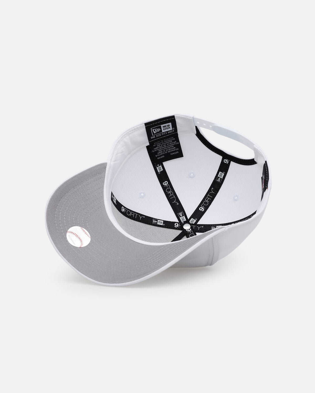 New Era Detroit Tigers 'Easy White' 9FORTY A-Frame Snapback White/White - image 6
