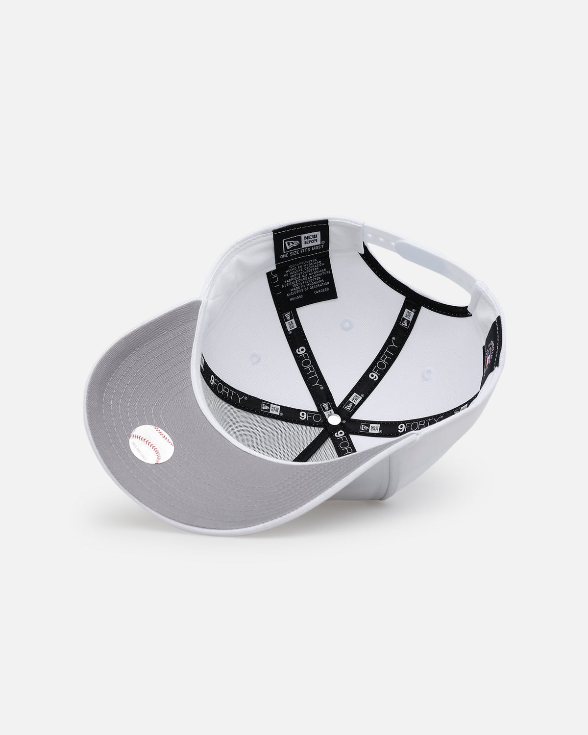 New Era Los Angeles Dodgers 'Easy White' 9FORTY A-Frame Snapback White/White