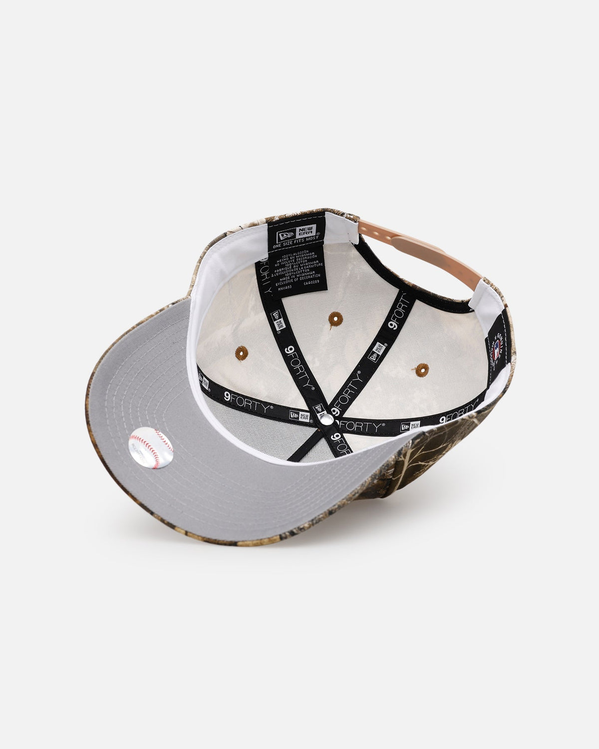 New Era Detroit Tigers 'Great Outdoors Part II' 9FORTY A-Frame Snapback Real Tree Camo - image 6