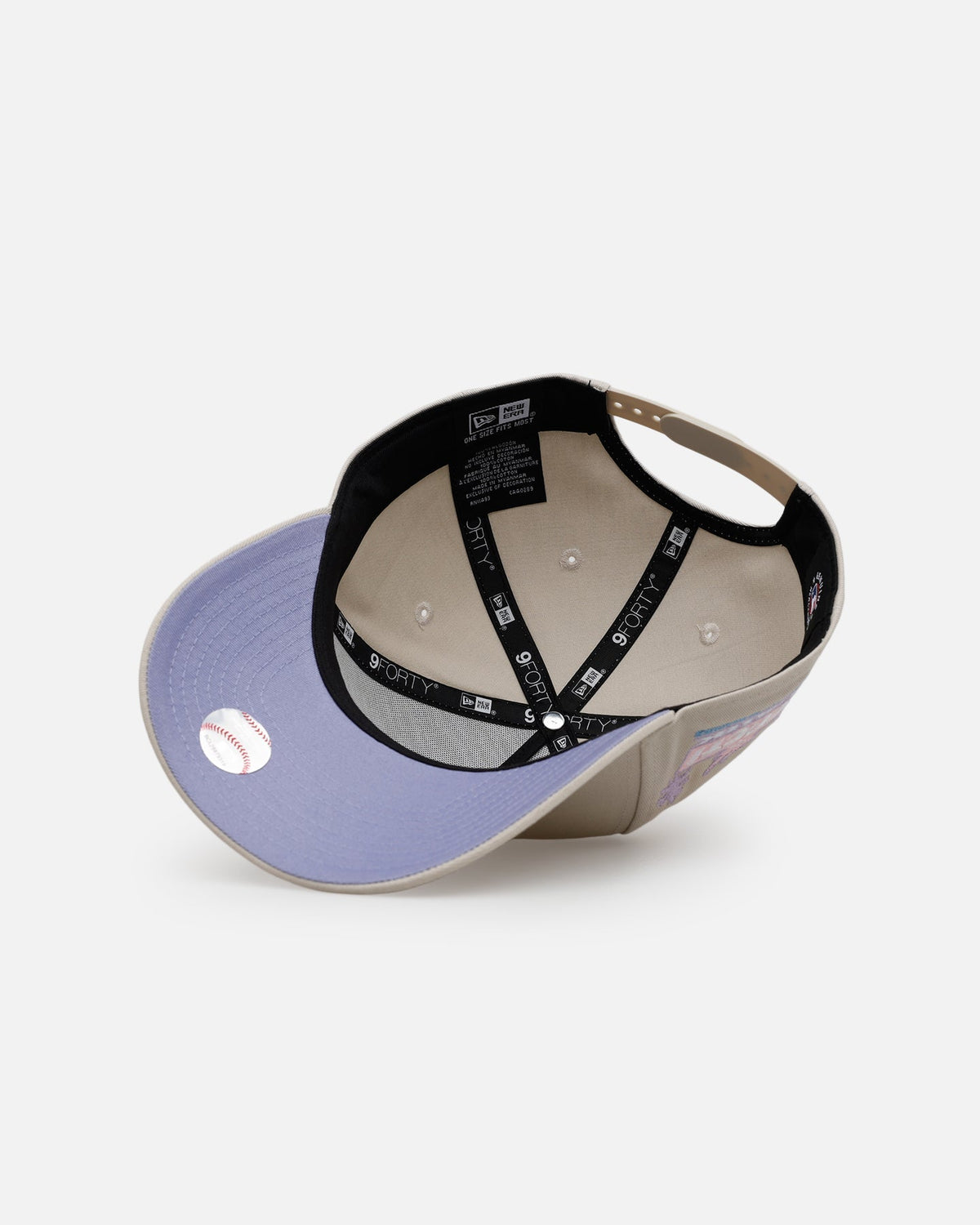 New Era Houston Astros 'Pastel 2.0' 9FORTY A-Frame Snapback Stone - image 6