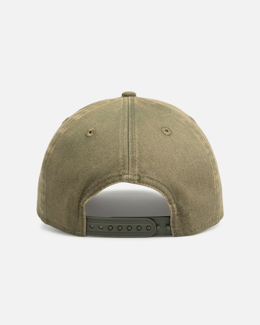 New Era Chicago Bulls 'Distressed Olive' 9FORTY A-Frame Snapback Olive