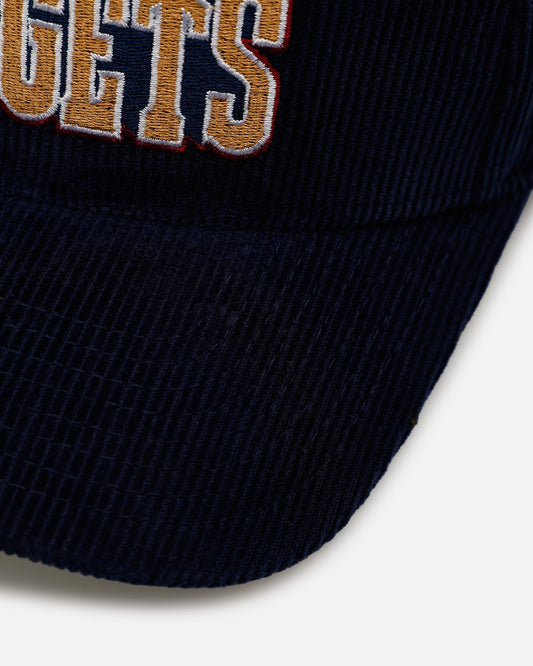 Mitchell & Ness Denver Nuggets 'Vintage Cord' Pro Pinch Snapback Navy