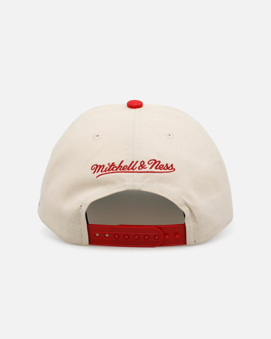 Mitchell & Ness Atlanta Hawks 'Washed Cotton' Deadstock Snapback Off White