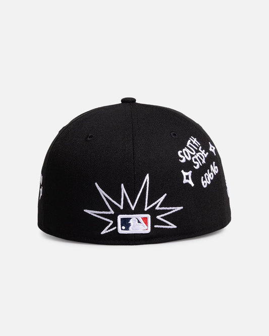 New Era Chicago White Sox 'MLB Scribble' 59FIFTY Fitted Black