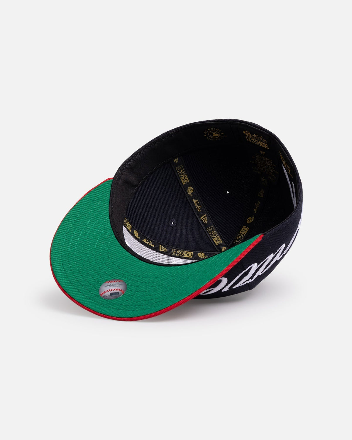 New Era Atlanta Braves 'MLB Side Script' 59FIFTY Fitted Navy - image 6