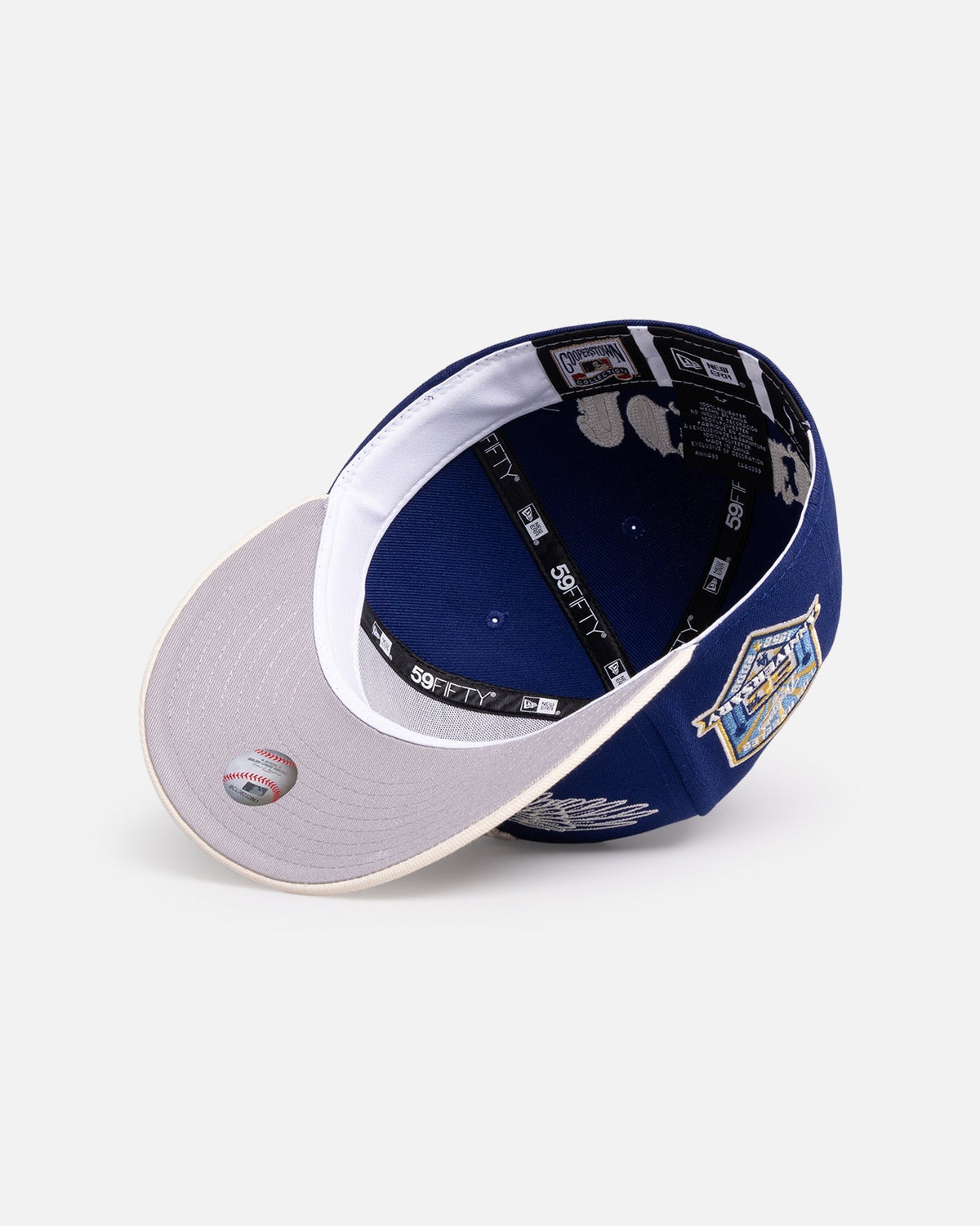 New Era Los Angeles Dodgers 'Team Wings' 59FIFTY Fitted Navy