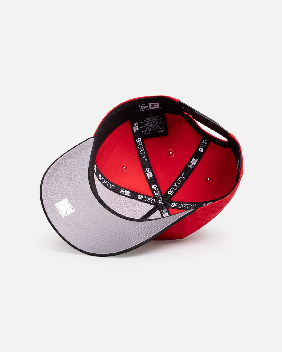 New Era Los Angeles Lakers 'Two-Tone' 9FORTY A-Frame Snapback Red/Black - image 6