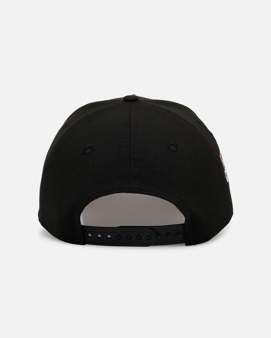 New Era Los Angeles Angels 'Black And Team Color' 9FORTY A-Frame Snapback Black/Official Team Color