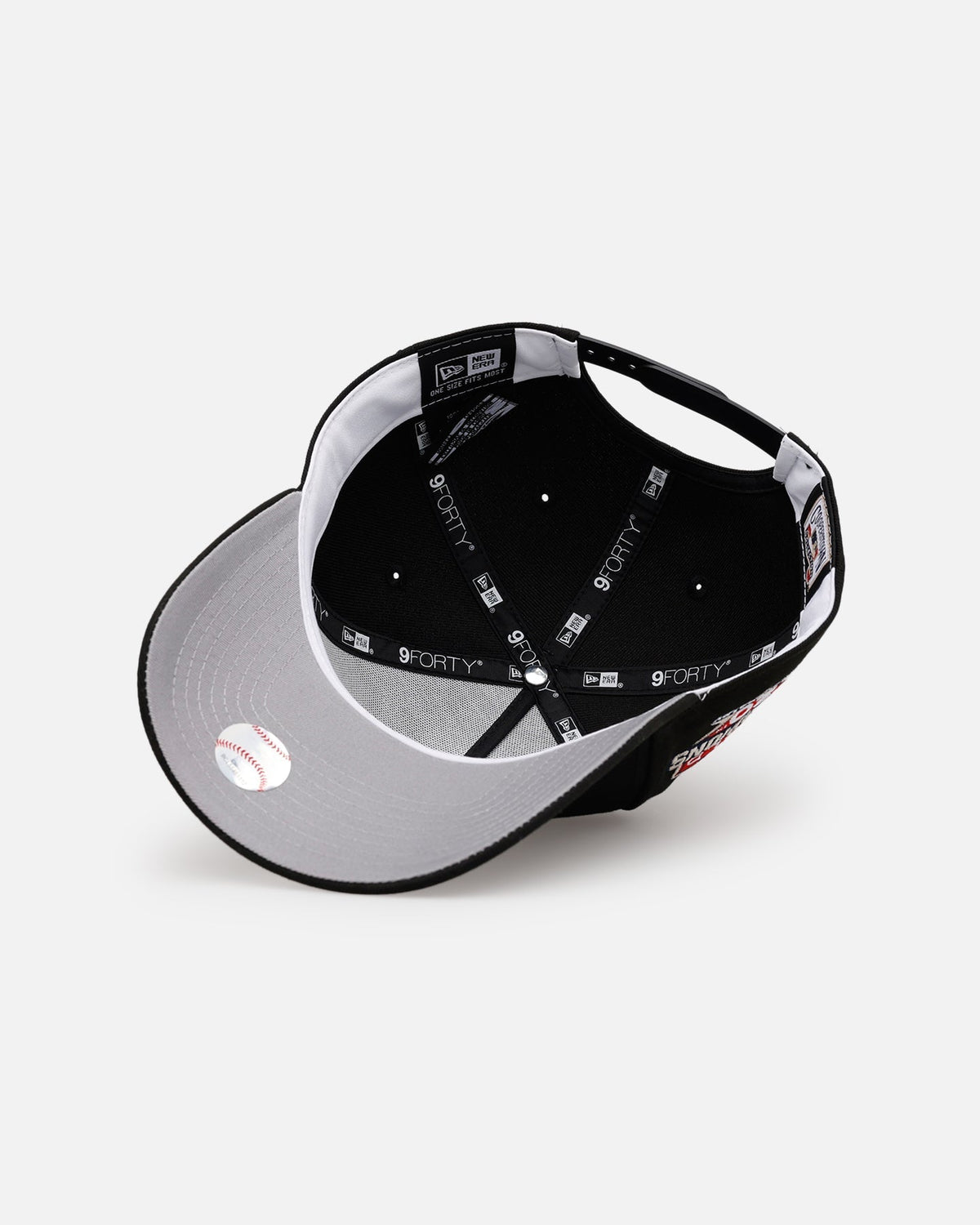 New Era Los Angeles Angels 'Black And Team Color' 9FORTY A-Frame Snapback Black/Official Team Color