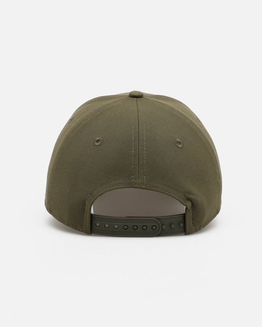 New Era Atlanta Braves 'Easy Olive' 9FORTY A-Frame Snapback Olive - image 2