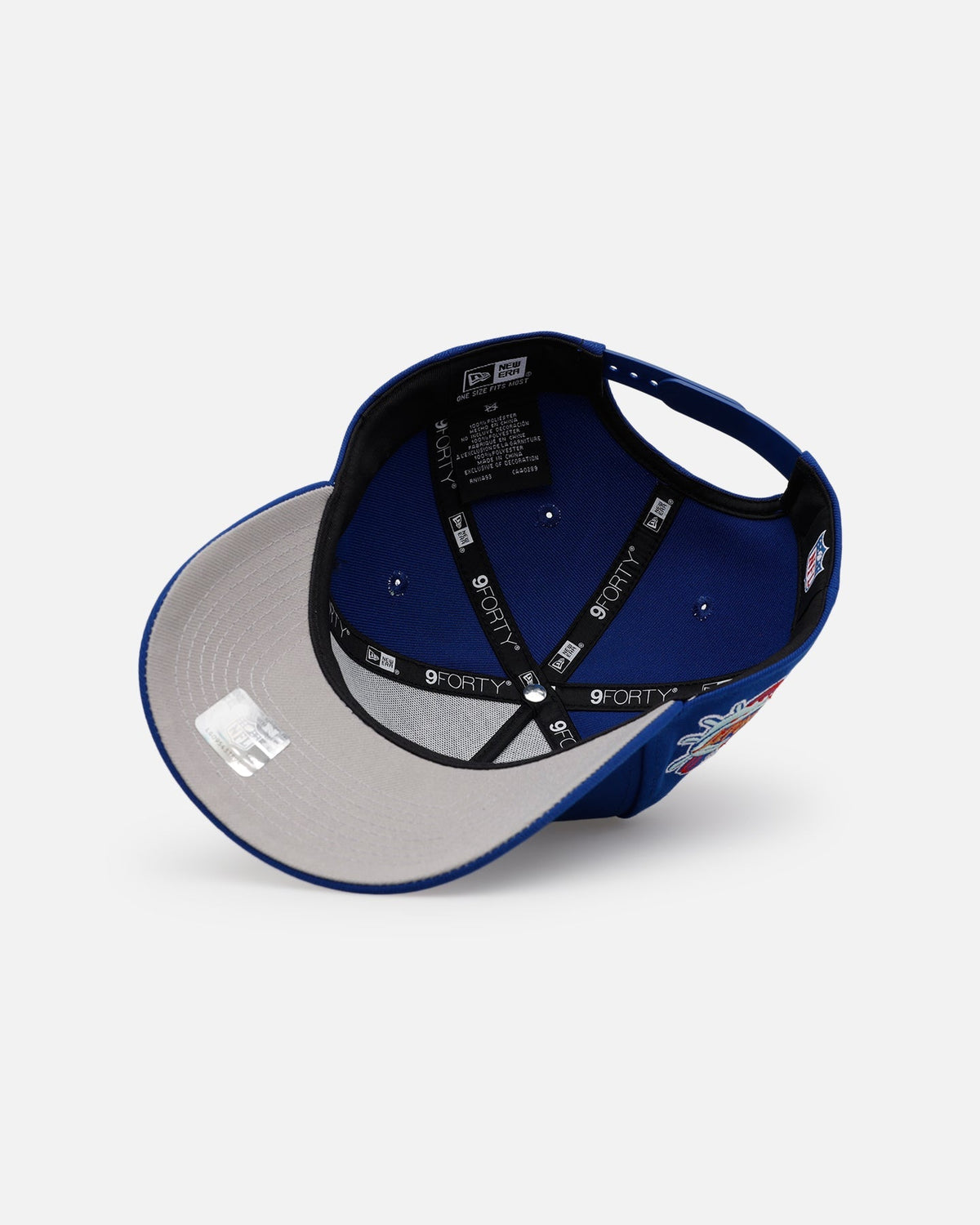 New Era Denver Broncos '1996 NFL Draft' 9FORTY A-Frame Snapback Blue - image 6