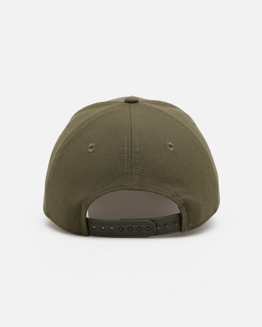 New Era Los Angeles Lakers 'Easy Olive' 9FORTY A-Frame Snapback Olive - image 2