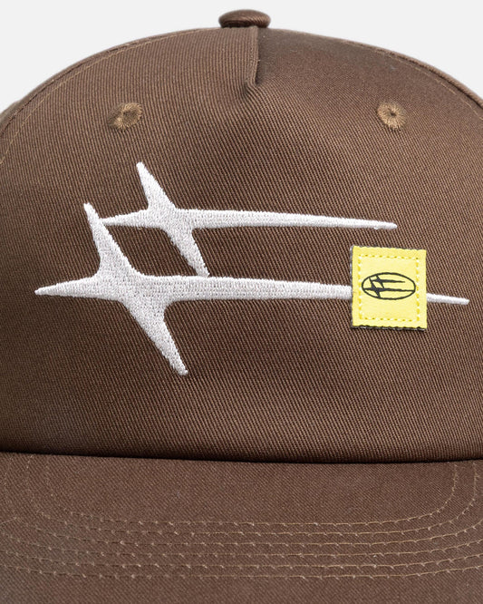 Loiter Hybrid Snapback Cap Brown